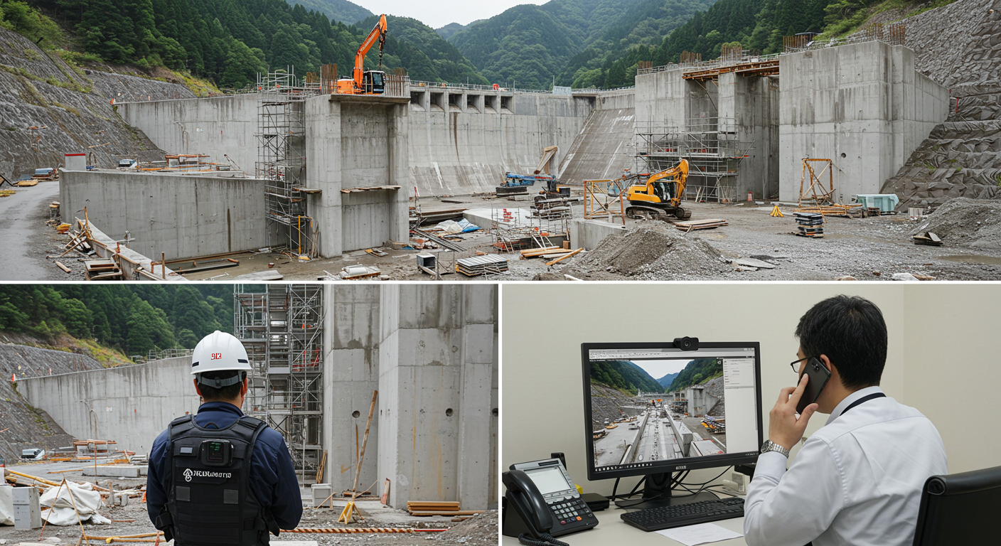 工事現場の業務改善例