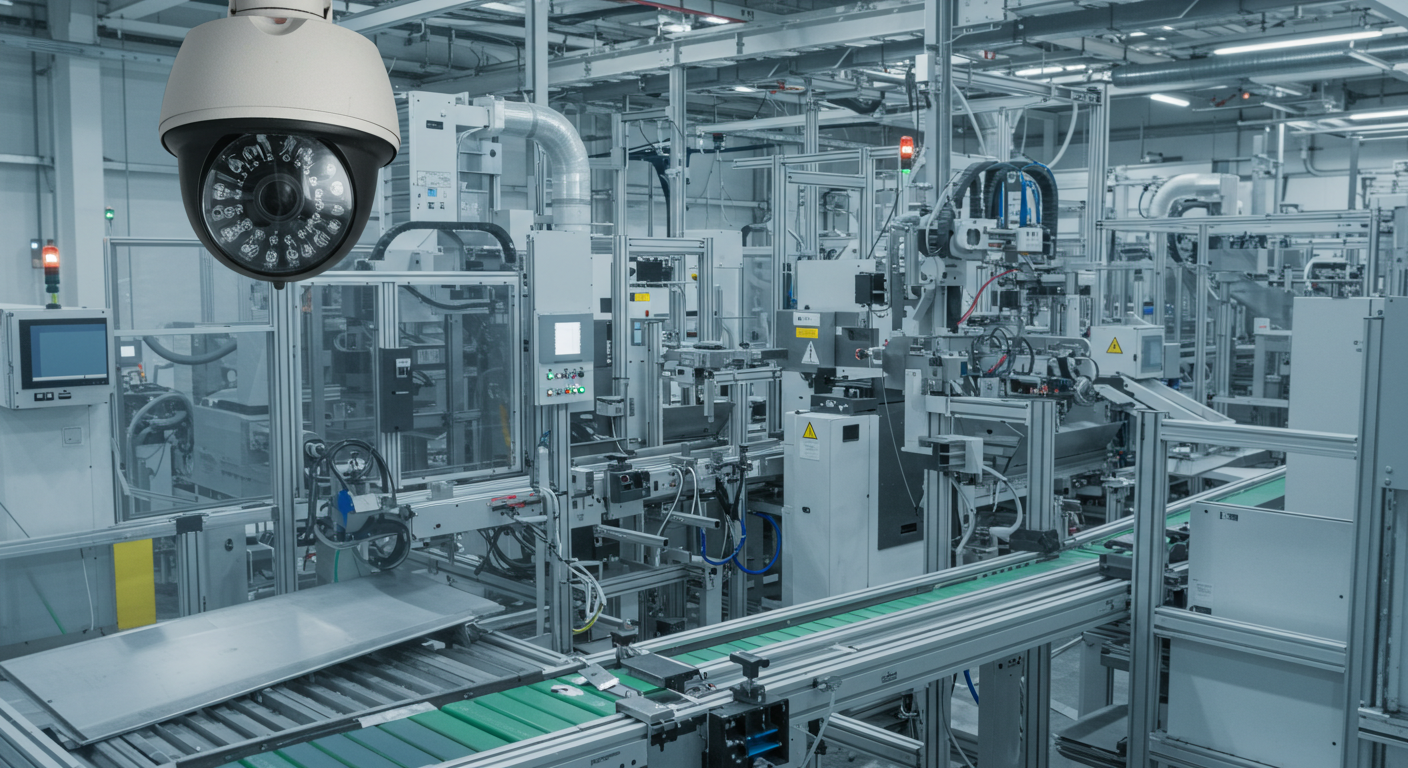 工場の監視システム