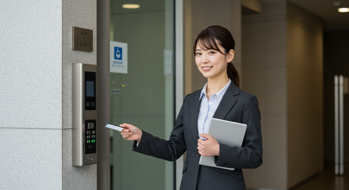 入退室管理システムのイメージ