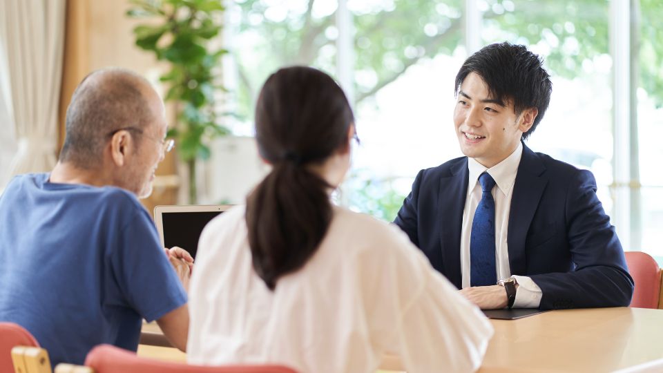 商談風景の写真