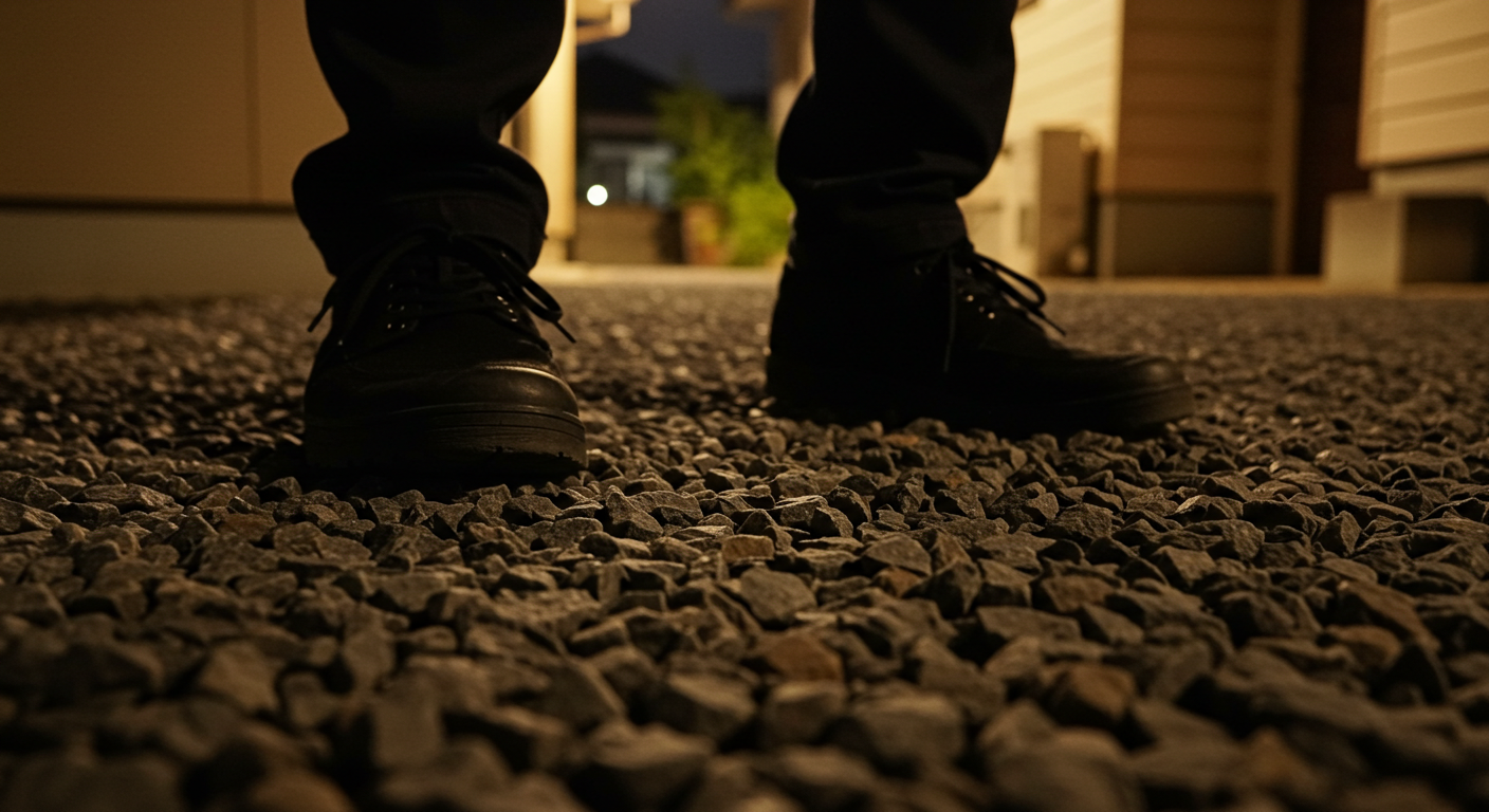 防犯砂利イメージ