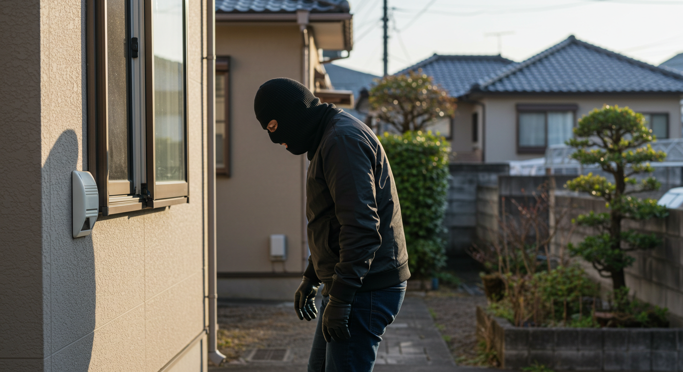 時間がかかって諦めかけている強盗