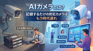 AIカメラとは？記録するだけの防犯カメラはもう時代遅れ｜熊本のKSPが解説